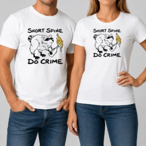Hot Pretty Short Spine Do Crime Raccoon With Molotov Cocktail