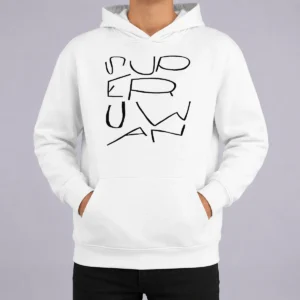Hot Top Superhuman Superhuman Logo Hirt Hoodie
