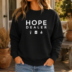 Official Hope Dealer With Pliers Laundry Machine And Christmas Tree Icons Sweater