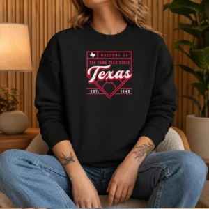 Awesome Welcome To The Lone Star State Texas Est 1845 Sweater