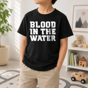 Pretty Clemson Football Blood In The Water Kids T-Shirt