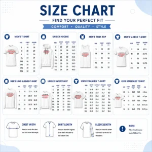 Size chart for Hot Nice Hot I Am Currently Unsupervised I Know It Freaks Me Out Too with measurements in inches and cm to help choose the right fit
