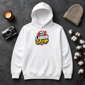 Nice Pretty Labour Day Fist Wrench Building Futures Grunge Hoodie