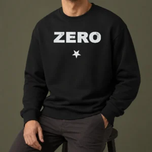 Premium Funny Distressed Zero Star Logo Smashing Pumpkins Sweater