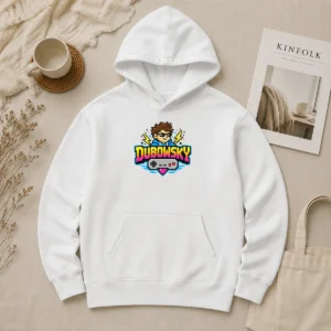 Good Hot Dubowsky Pixel Art Gamer Controller Retro Logo Hoodie