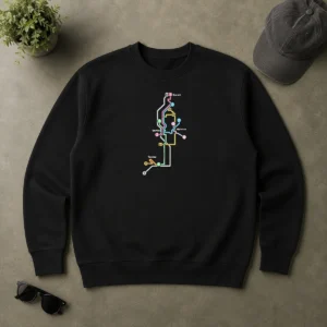 Premium Hot Seattle Tacoma Everett And Bellevue Transit Map Sweater