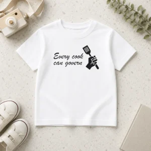 Happy Good Every Cook Can Govern Cooking Chef Political Kids T-Shirt