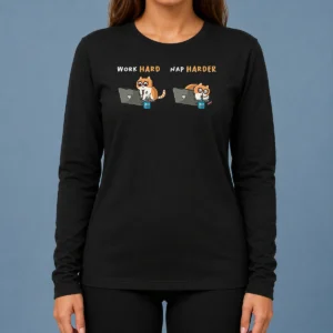 Original Work Hard Nap Harder Long Sleeve Shirt