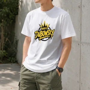 Pretty Dubowsky Graffiti Crown Paint Drip Street Art Logo