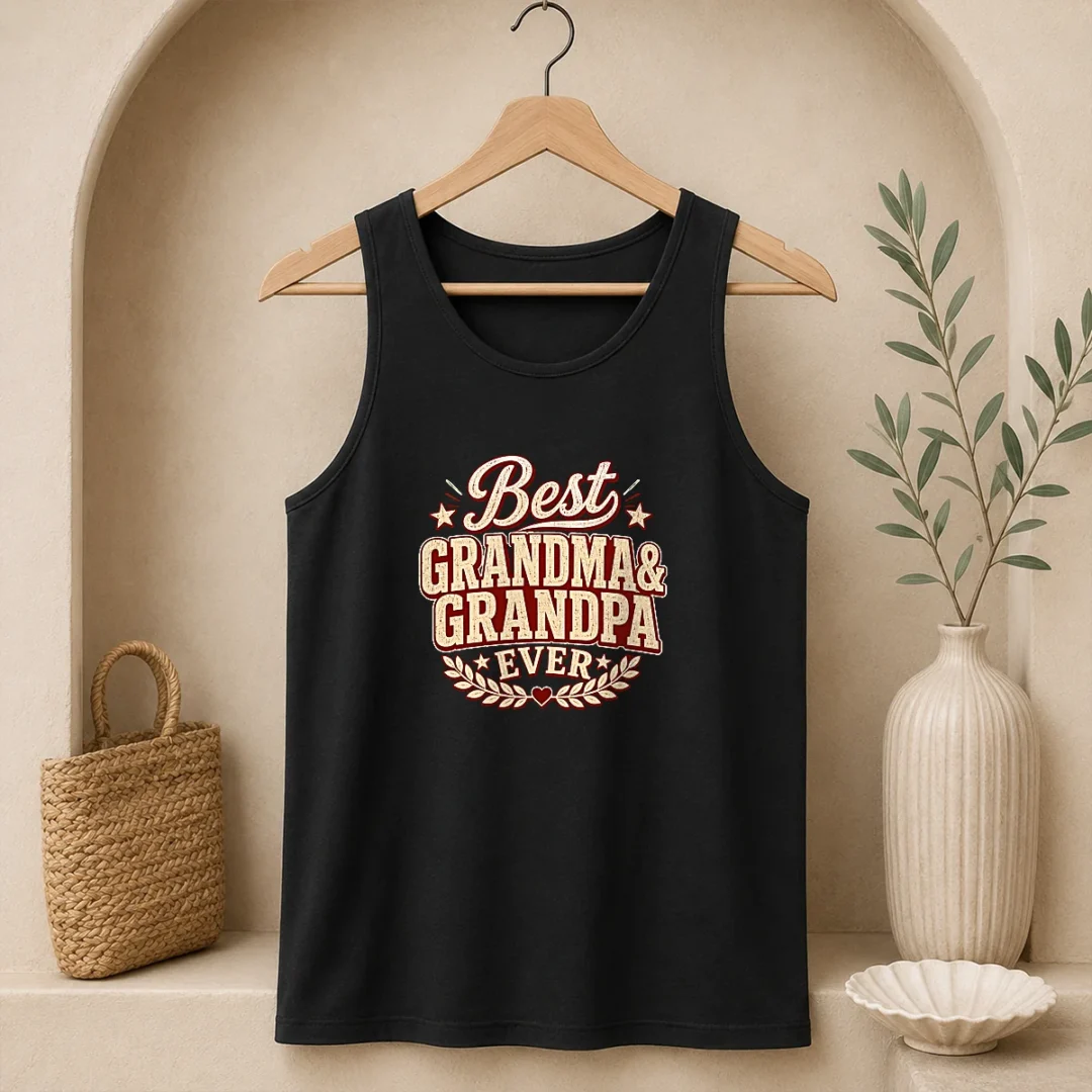 top-grandparents-day-best-ever-vintage-vector-tank-top Top Grandparents Day Best Ever Vintage Vector Tank Top