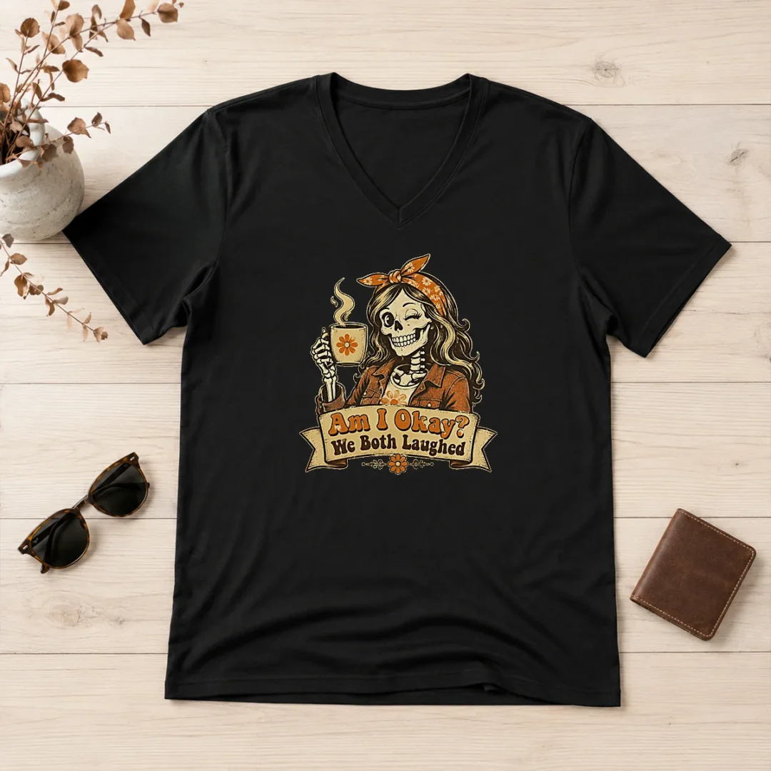 top-hot-premium-cheeky-skeleton-girl-funny-coffee-quote-vintage-v-neck-shirt Top Hot Premium Cheeky Skeleton Girl Funny Coffee Quote Vintage V-Neck Shirt