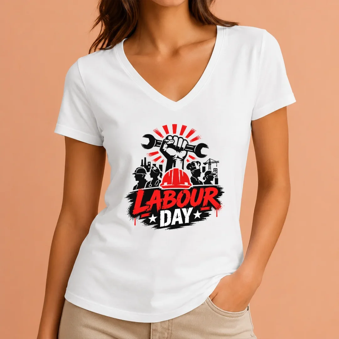 top-nice-labour-day-workers-silhouette-fist-wrench-grunge-v-neck-shirt Top Nice Labour Day Workers Silhouette Fist Wrench Grunge V-Neck Shirt