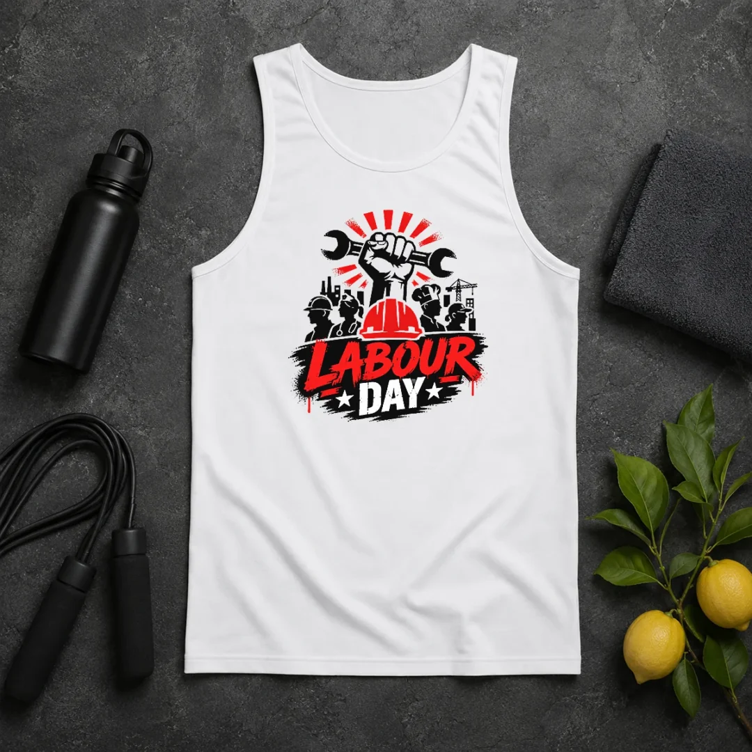 Top Official Labour Day Workers Silhouette Fist Wrench Grunge Tank Top Top Official Labour Day Workers Silhouette Fist Wrench Grunge Tank Top