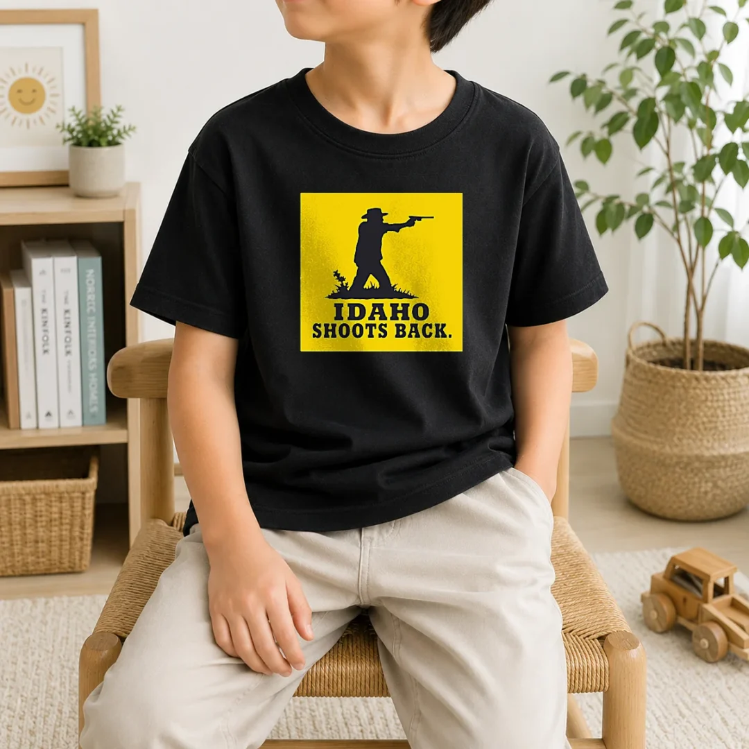 top-original-idaho-shoots-back-kids-t-shirt-kid-t-shirt Top Original Idaho Shoots Back Kids T-Shirt