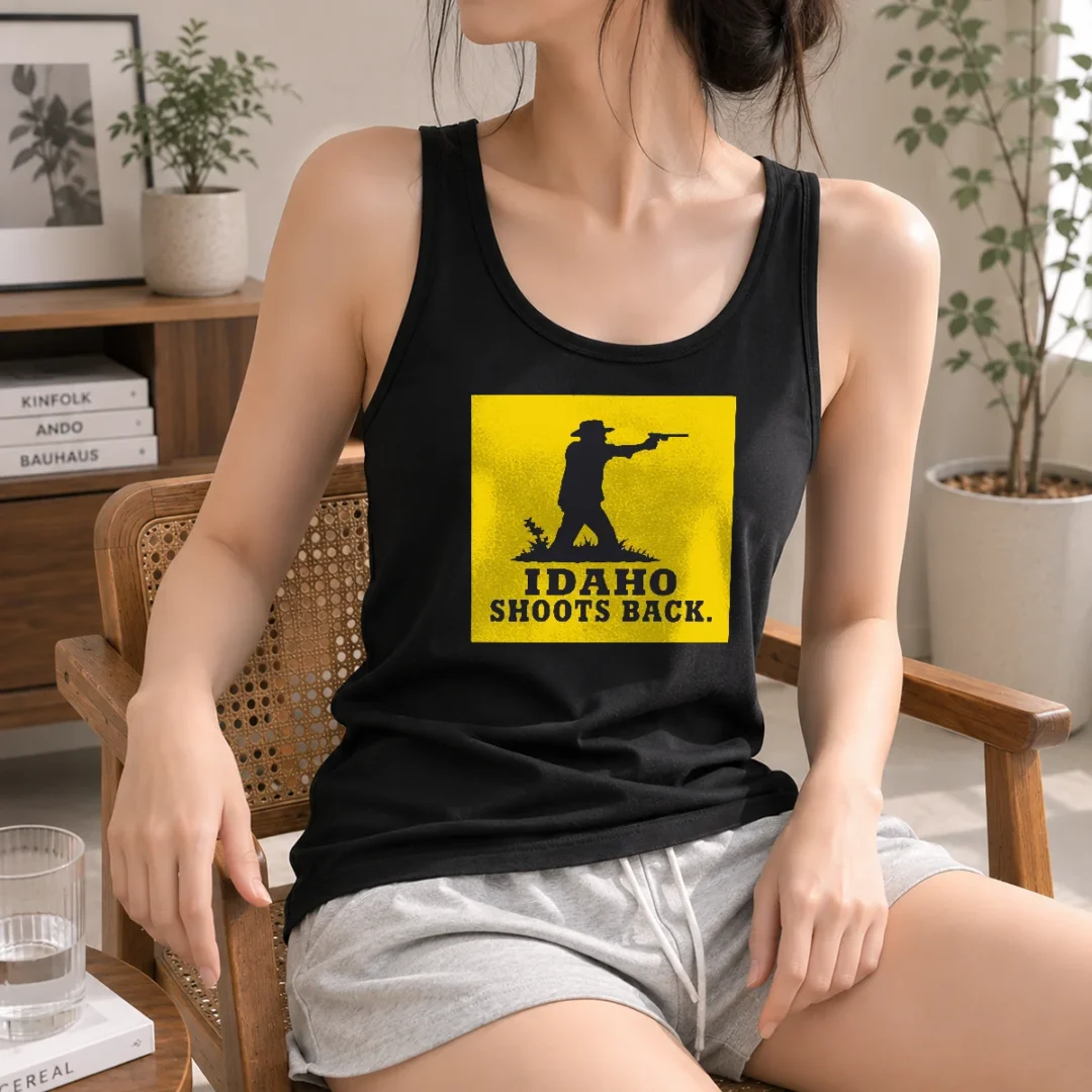 top-original-idaho-shoots-back-tank-top Top Original Idaho Shoots Back Tank Top