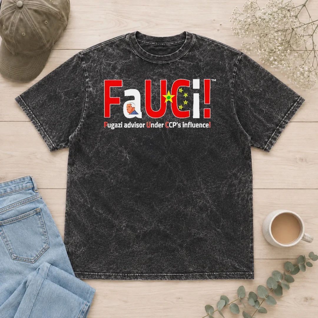 top-pretty-anthony-fauci-fugazi-advisor-under-ccps-influence-washed-t-shirt Top Pretty Anthony Fauci Fugazi Advisor Under Ccps Influence Washed T-Shirt
