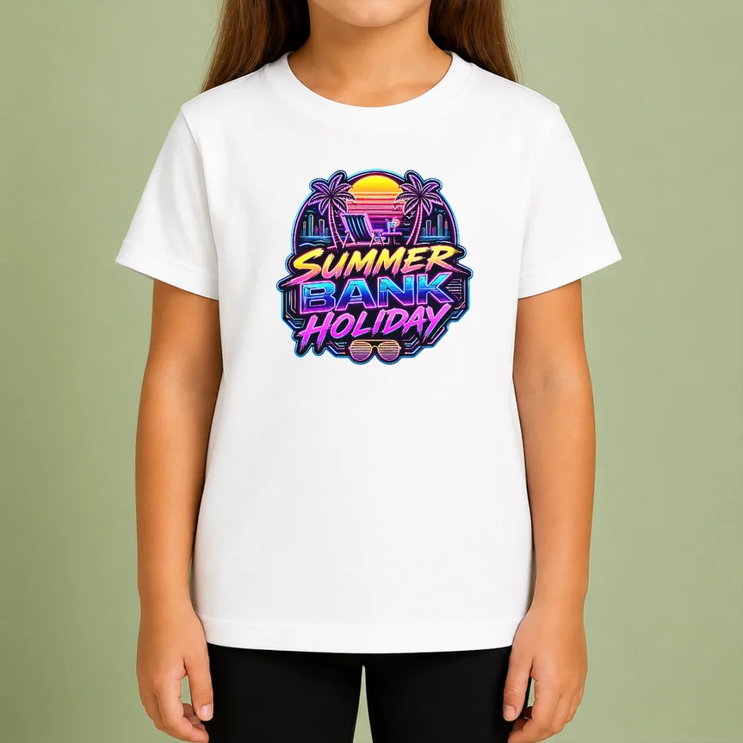 top-pretty-synthwave-neon-summer-bank-holiday-beach-sunset-kids-t-shirt Top Pretty Synthwave Neon Summer Bank Holiday Beach Sunset Kids T-Shirt