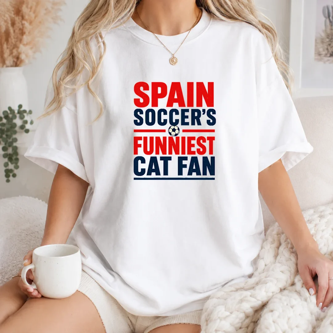 top-spain-soccer-cat-meme-funny-minimalist-t-shirt Top Spain Soccer Cat Meme Funny Minimalist Shirt
