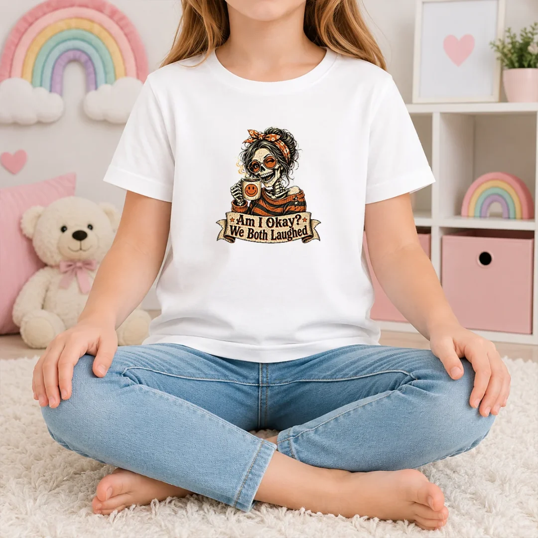 top-vintage-funny-halloween-skeleton-girl-coffee-kids-t-shirt Top Vintage Funny Halloween Skeleton Girl Coffee Kids T-Shirt