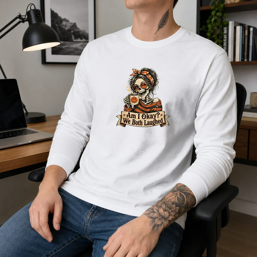 top-vintage-funny-halloween-skeleton-girl-coffee-long-sleeve-shirt Top Vintage Funny Halloween Skeleton Girl Coffee Long Sleeve Shirt
