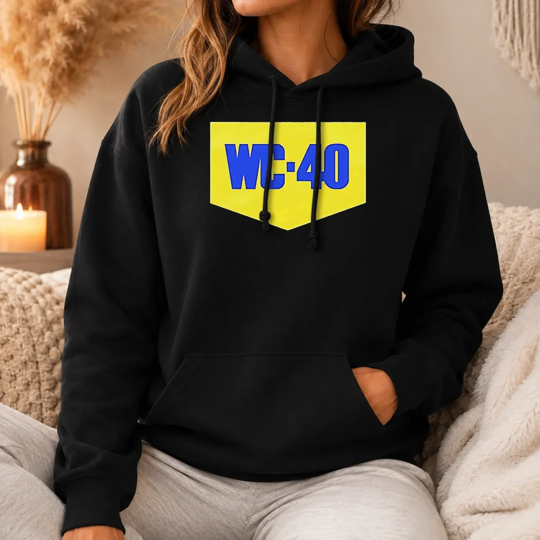Top WC 40 Logo Parody Hoodie Top WC 40 Logo Parody Hoodie