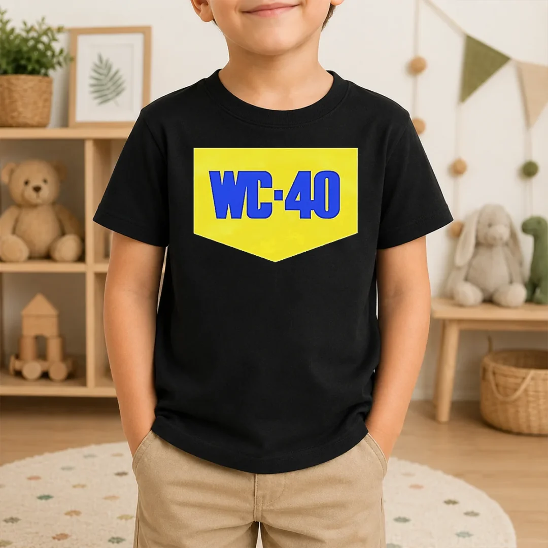 Top WC 40 Logo Parody Kids T Shirt Top WC 40 Logo Parody Kids T-Shirt