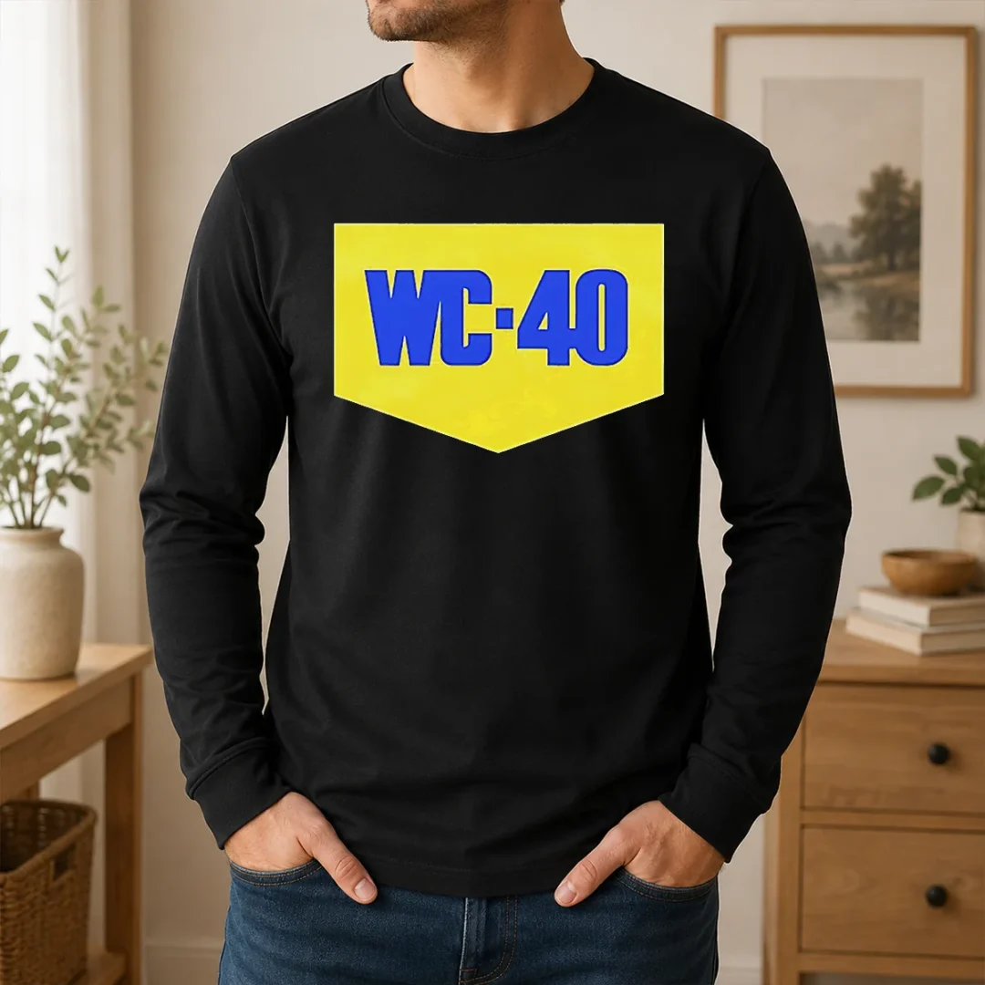 Top WC 40 Logo Parody Long Sleeve Shirt Top WC 40 Logo Parody Long Sleeve Shirt