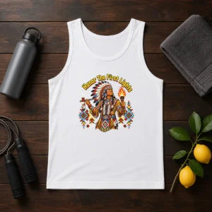 Official Indigenous Peoples Day Pixel Pride Tank Top