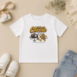 Funny Camera Just Say Cheese Your Face Deserves A Filter Anyway Kids T-Shirt
