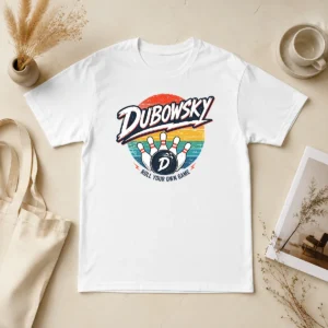 Nice Top Dubowsky Retro Bowling Roll Your Own Game Vintage