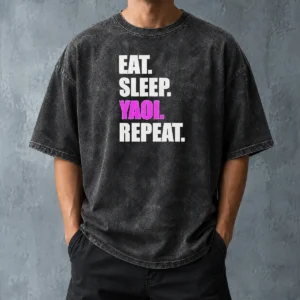 Good Hot Eat Sleep Yaoi Repeat Anime Manga Otaku Washed T-Shirt