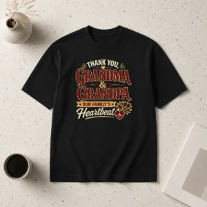 Hot Premium Grandparents Day Thank You Typography For Family Gifts