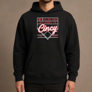 Nice Awesome Five One Three Welcome To Cincy The Nati Hoodie