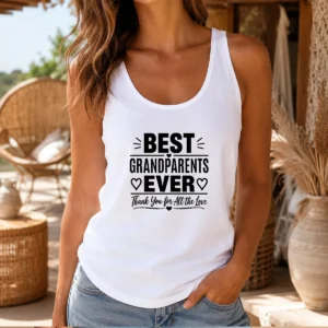 Top Grandparents Day Best Grandparents Ever Minimalist Tank Top