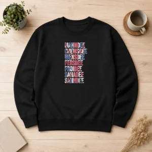 Nice Happy Awesome British Flag Cockney Accent Days Of The Week London Sweater