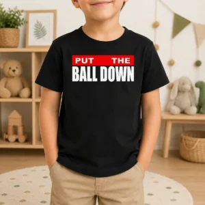 Pretty CJ Gardner Johnson Put The Ball Down Kids T-Shirt