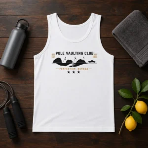 Hot Poler Vaulting Club Perfection Nevada Geek Tank Top