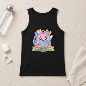 Nice Awesome Back To School Squad Kawaii For Kids Tank Top