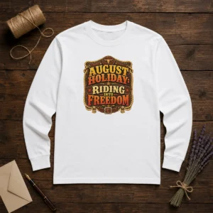 Good August Holiday Western Freedom Ride Long Sleeve Shirt