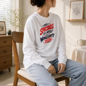 Official Funny I Made A Spectacle Of Myself At Wingsanity 2026 Long Sleeve Shirt