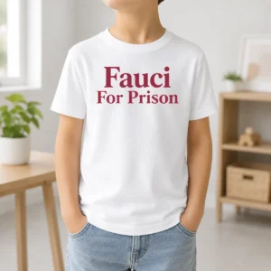 Awesome Good Fauci For Prison Political Protest Government Accountability Kids T-Shirt