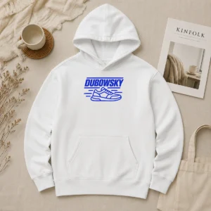Hot Nice Dubowsky Sneaker Speed Lines Minimalist Logo Hoodie