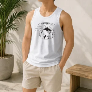 Nice Cat I Hope This Email Finds You Before I Do Tank Top