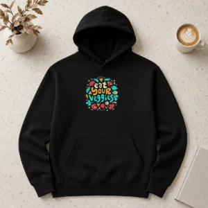 Hot Funny Eat Your Veggies Healthy Eating Vegetables Hoodie