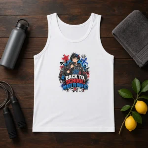 Good Back To School Pride Anime Streetwear Tank Top