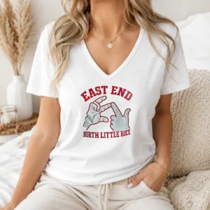 Nice Pretty East End North Little Rock V-Neck Shirt