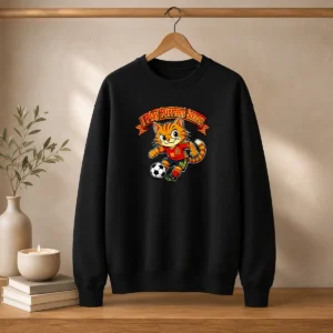Original Spain Soccer Cat Meme Pop Art Sweater