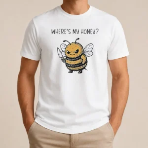 Nice Pretty Where'S My Honey Angry Bee With A Knife