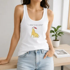 Funny I Want To Go Home Tank Top