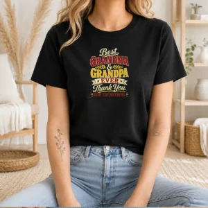 Pretty Grandparents Day Best Grandma Grandpa Typography
